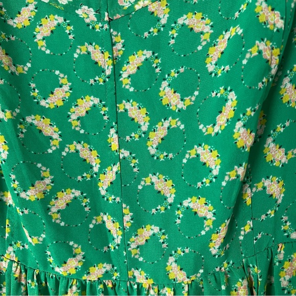 Super Cute Floral Ruffle Floral Dress - Picture 4 of 14